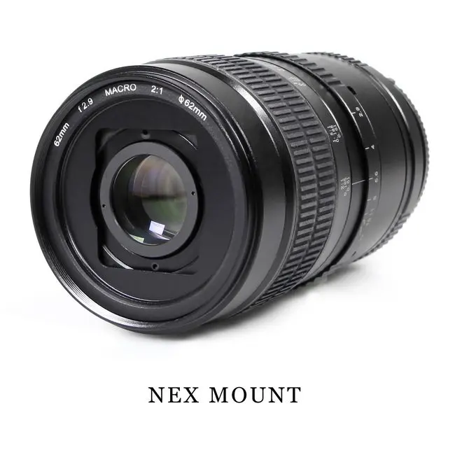 Meking ручной макро объектив 62 мм 2:1 объектив для Canon AF PK NEX FX M4 M3 объектив камеры