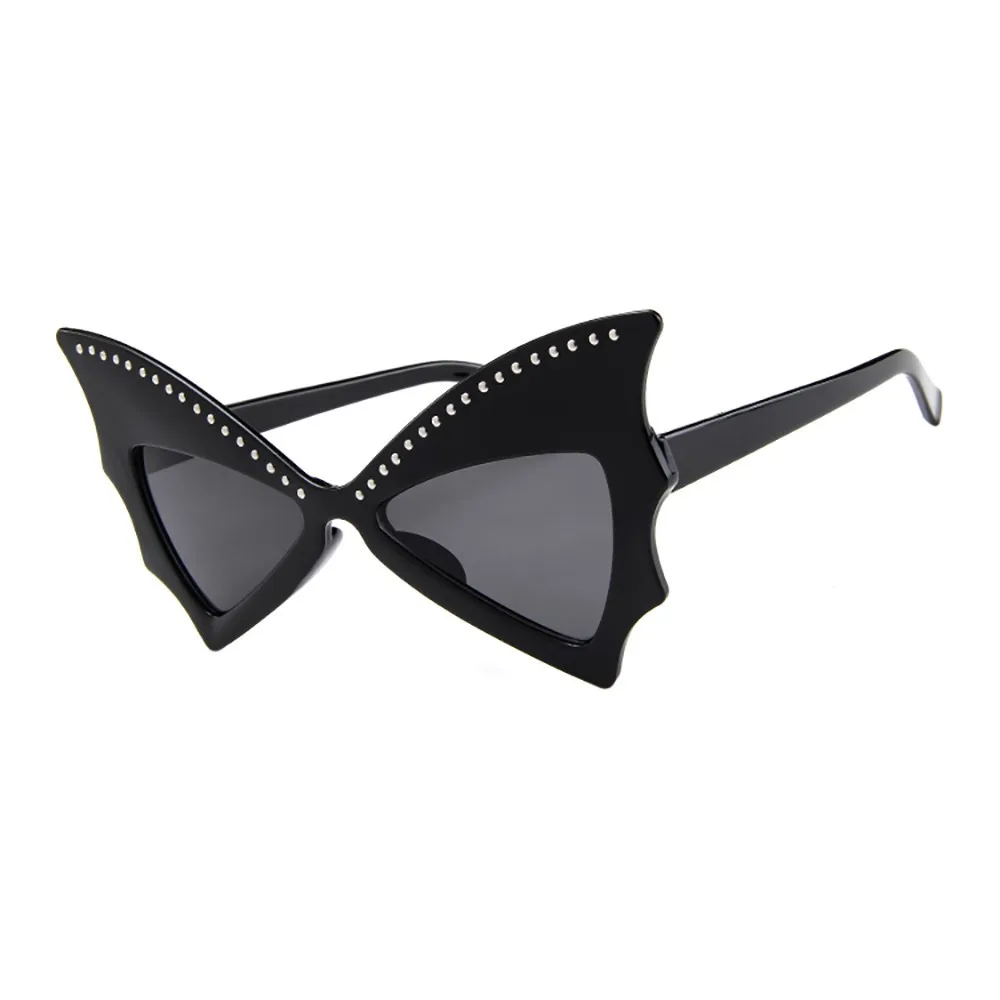 Sunglassess, для женщин, унисекс, Ретро стиль, в форме летучей мыши, очки с заклепками, Ретро стиль, очки для девушек, очки для защиты, солнцезащитные очки для женщин