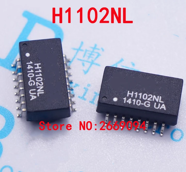 Бесплатная доставка 10 шт. H1102NL H1102T H1102 так LAN дискретный модуль трансформатора SOP 16