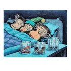 Алмазная 5D мозаика сделай сам с тремя обезьянами, картина из квадратных страз, вышивка крестиком, украшение в подарок