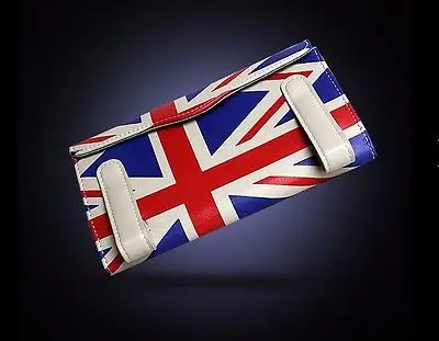 Union Jac солнцезащитный козырек ПУ покрытие бумажные полотенца ящик для тканей