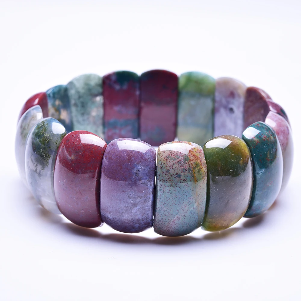 Женские браслеты с натуральным камнем Asingeloo эластичные ручной работы из