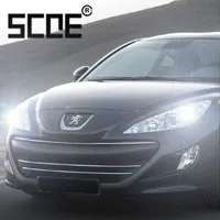 Для peugeot SCOE 2 шт. авто свет дальнего света супер яркие галогенные лампы фара для автостайлинга теплый белый