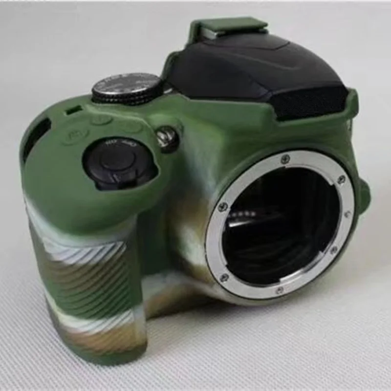 Мягкий силиконовый резиновый чехол для камеры Nikon D5100 D5200 защитный чехол|camera case|for