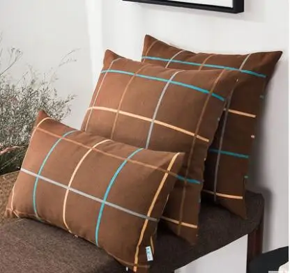 Большая красная наволочка в скандинавском стиле без сердечника для дивана