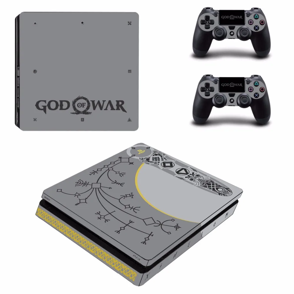 Наклейка God of War для PS4 Slim Skin чехол контроллеров Sony PlayStation 4 и 2|Наклейки| |