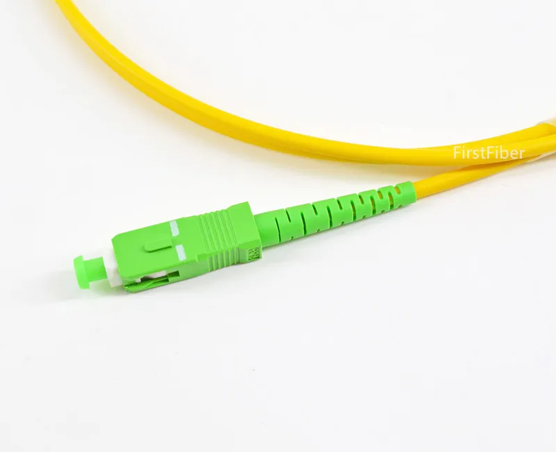 0 5 м SC APC оптоволоконный патч-кабель FTTH патч-корд 2 мм PVC G657A Jumper Simplex | Мобильные