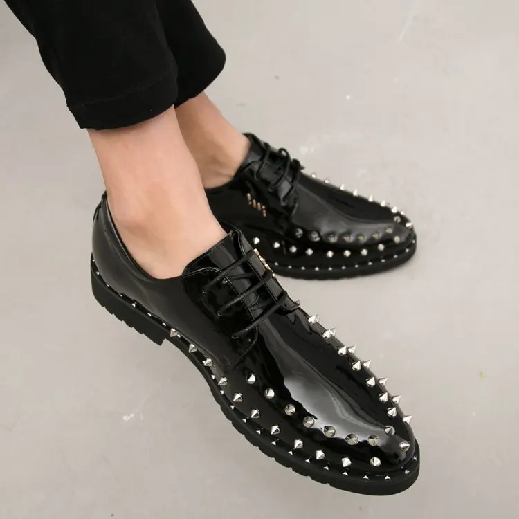 Модные мужские туфли из искусственной кожи; Zapatillas Superstar; Повседневные Легкие мужские кожаные туфли типа мокасин; модельные туфли на плоской подошве с круглым носком