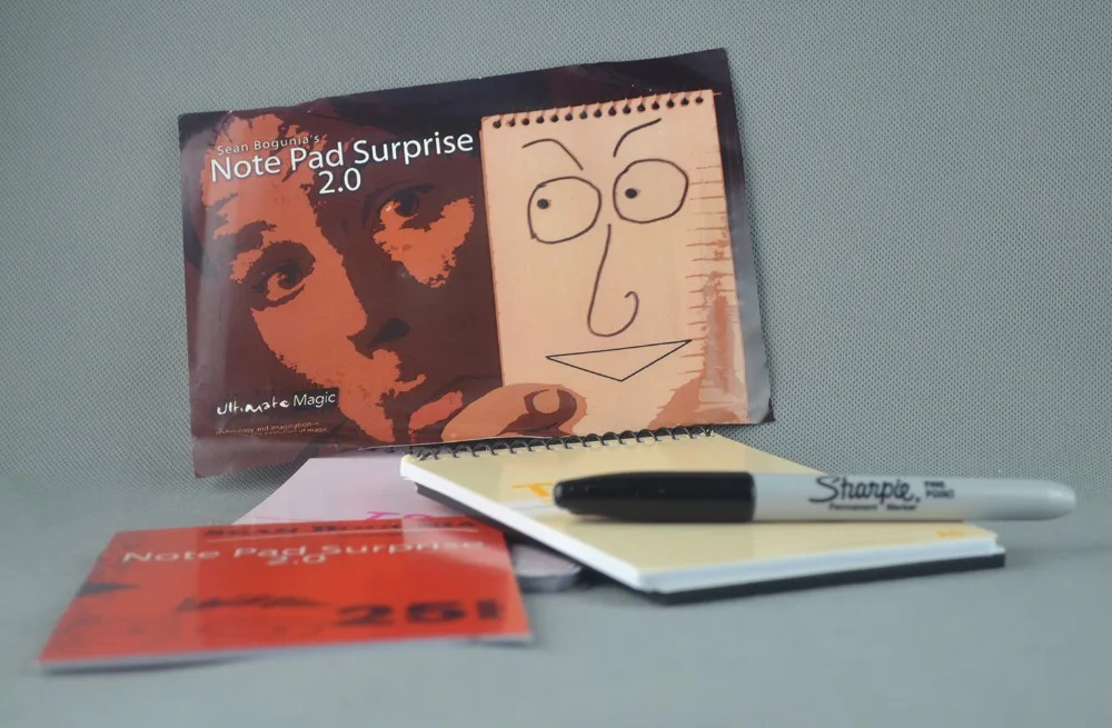 Блокнот с сюрпризом 2 0 волшебные трюки волшебник крупным планом аксессуары для