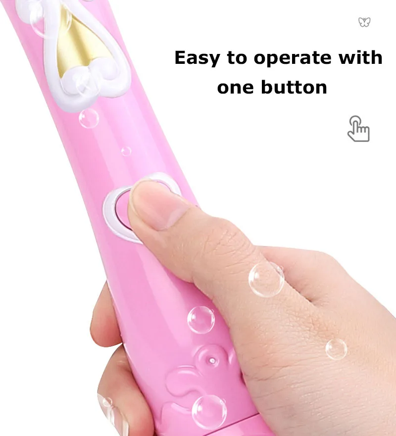 Наружная электрическая волшебная палочка игрушки Bubble для детей Автоматическая мыльная машина с пузырями с огнями музыка лето вода воздуходувка