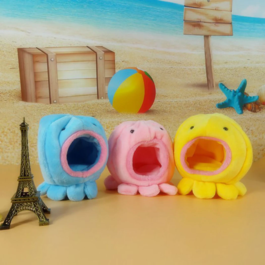 Милый осьминог дизайн хомяк домашнее гнездо маленький домашний домик кровать