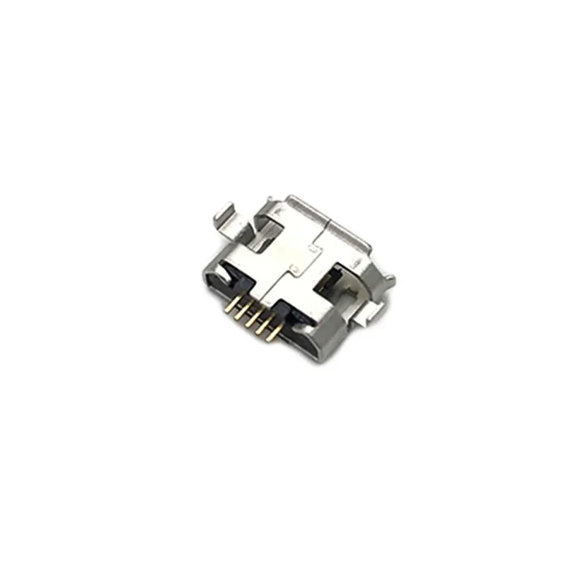 2 шт. микро USB 5pin гнездо для зарядки док порт кудрявый рот фута мобильного телефона