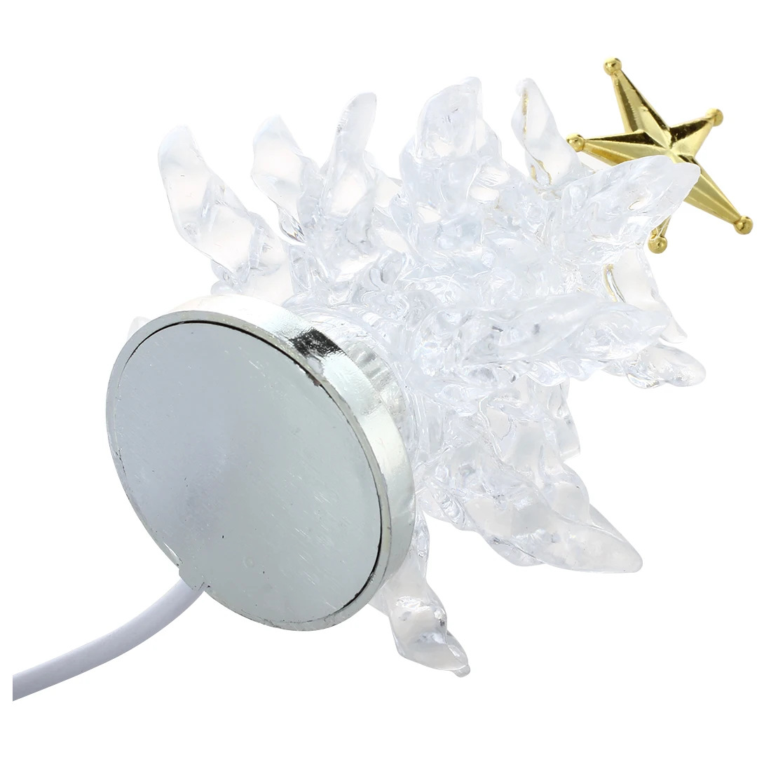 Новая миниатюрная Рождественская елка с питанием от USB и разноцветными