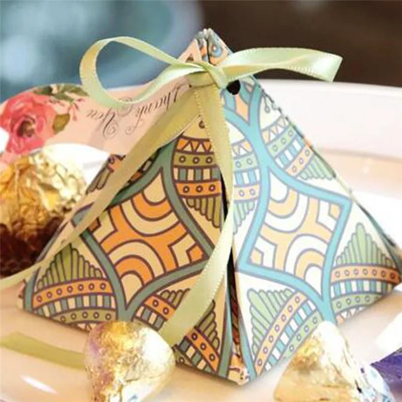 Новинка хит продаж 5 шт./лот вечерние свадебные подарочные коробки для конфет