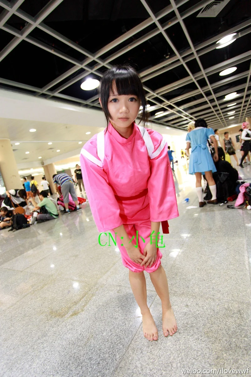 Полный Аниме Костюм чихиро из Огино с изображением спирита для косплея |