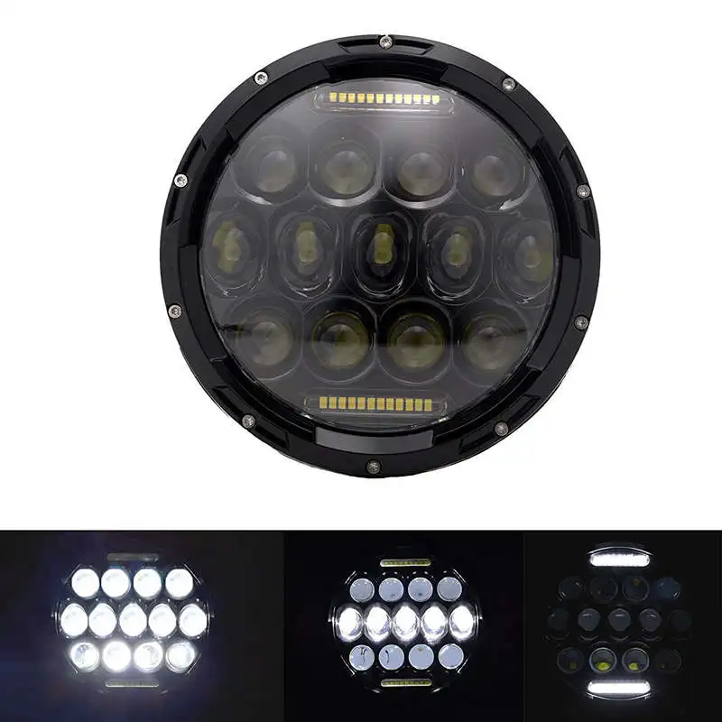 only 7 in headlamp B Для Yamaha Royal Star Venture XVZ1300 для Harley 75 Вт 7 дюймов светодиодный moto rcycle moto фара " кронштейн 4 1/2 дюймов фары ближнего света - Цвет: only 7 in headlamp B