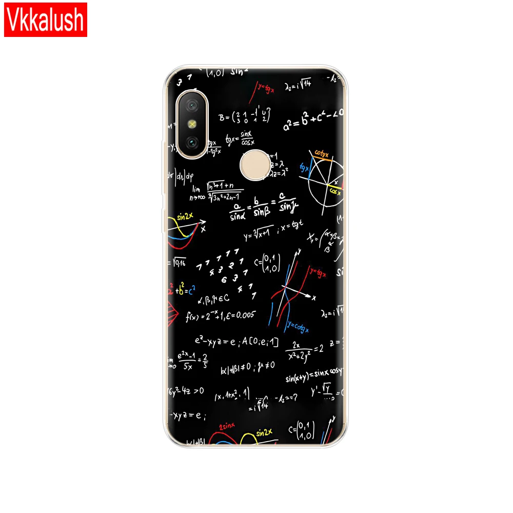 80095 Силиконовый чехол для телефона для Xiaomi mi A2 LITE, чехол с полной защитой, мягкая задняя крышка из ТПУ, чехол для телефона для Xio mi A2 LITE, бампер, чехол - Цвет: 80095