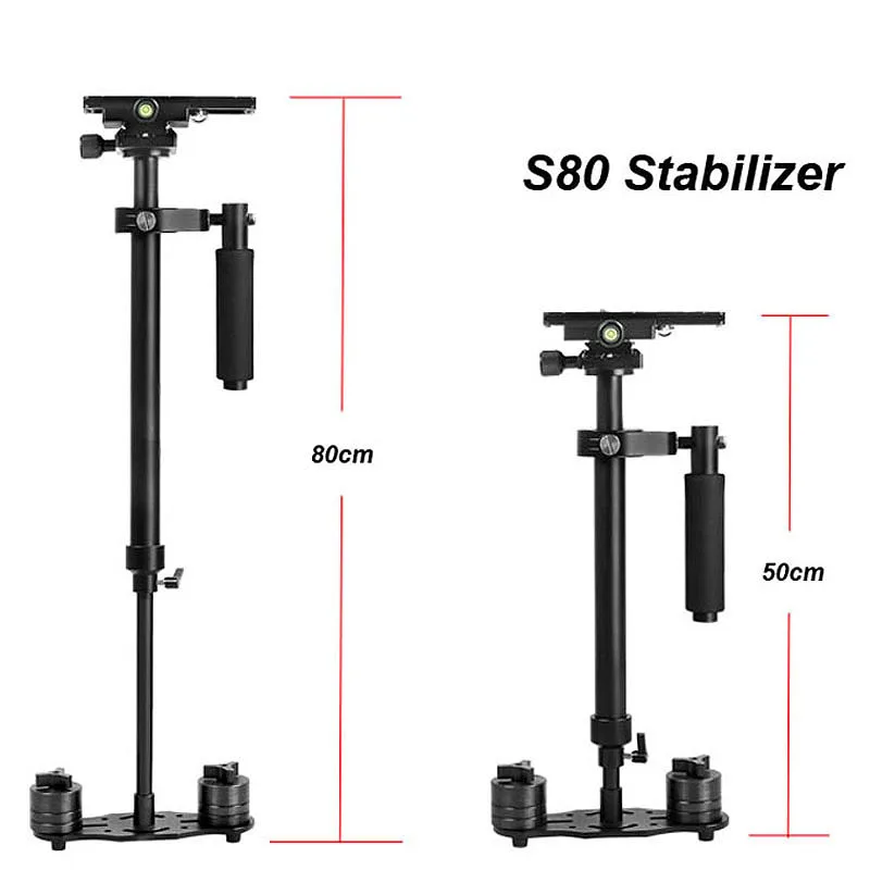 Стабилизатор для камеры S80 Steadicam 80 см компактный стабилизатор цифровых