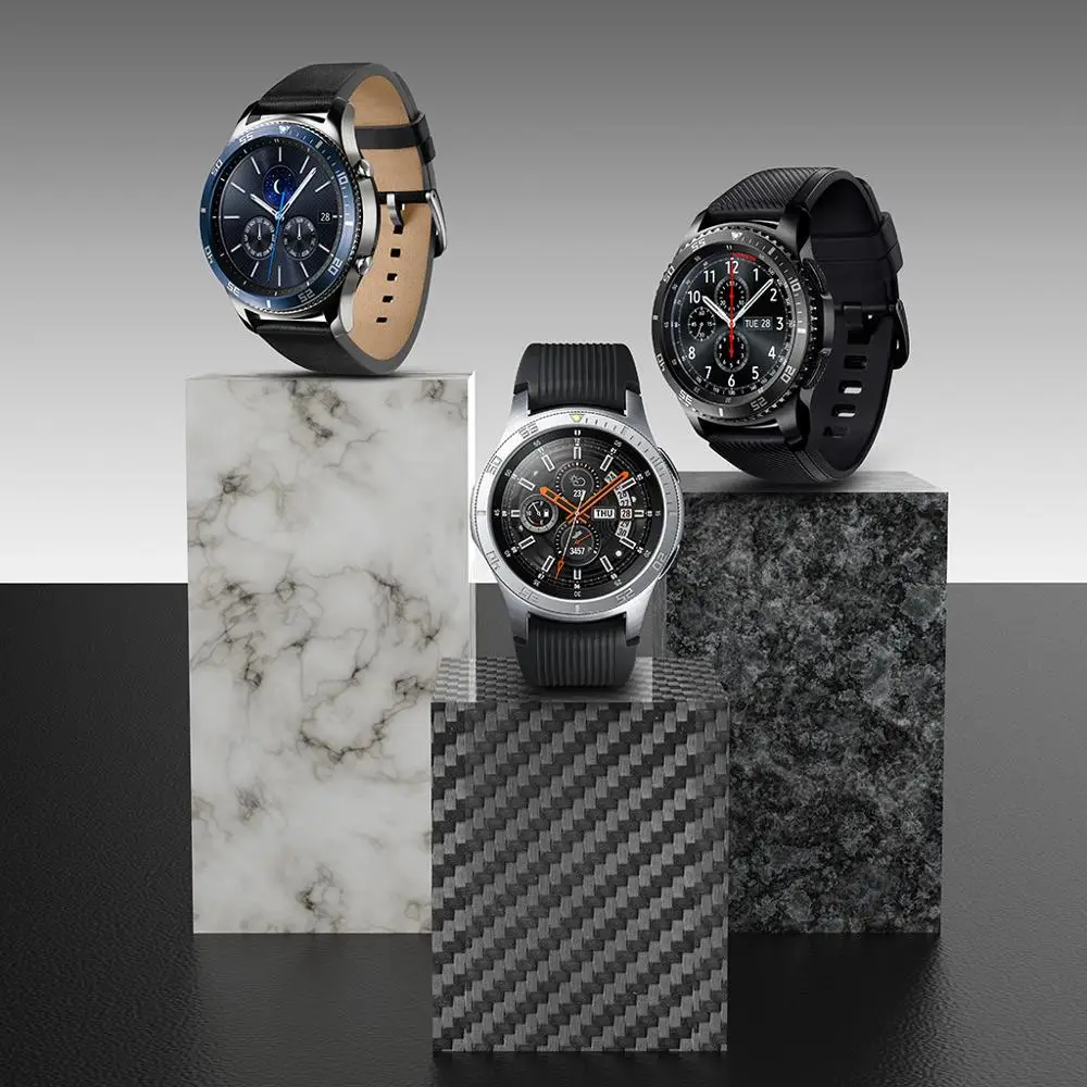 Модный чехол для Samsung Galaxy Watch 46 мм защита от царапин светящиеся удары аксессуары