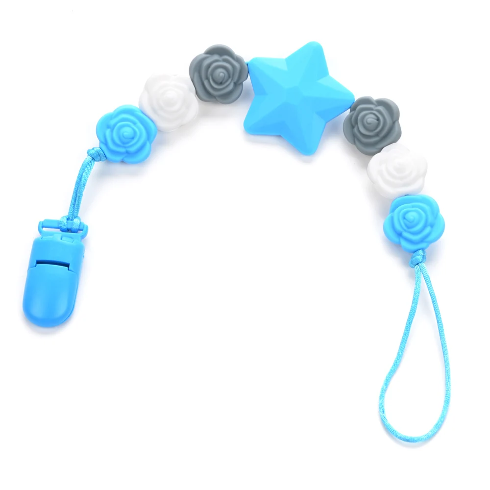 Детская переноска для прорезывания зубов зажим соски держатель силиконовый