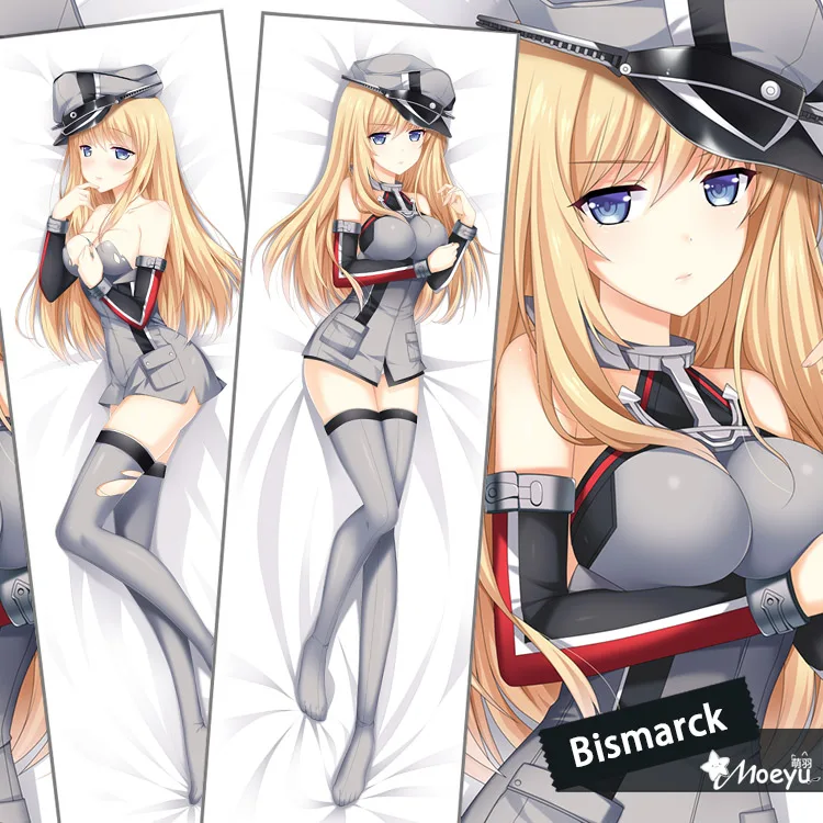 Японское аниме коллекция Kantai чехол для обнимающей подушки kanglue Bismarck длинный
