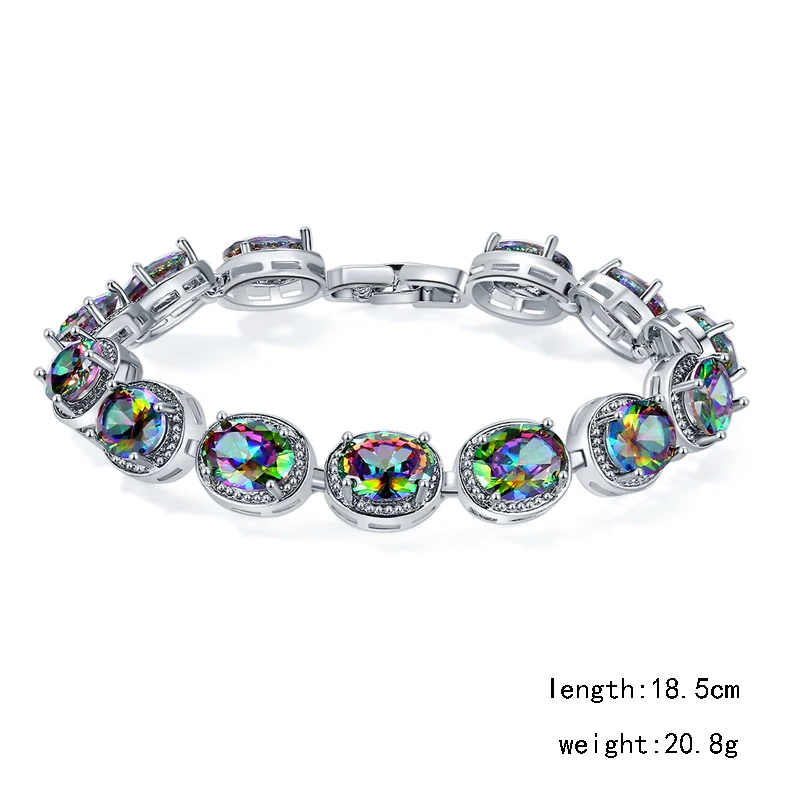 Женский браслет с цепочкой CARSINEL блестящий из Кубического циркония AAA|bracelets for|chain