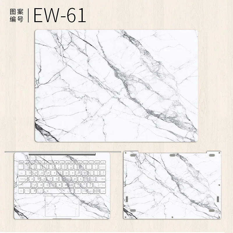 marble grain laptop sticker for xiaomi mi notebook air 12 5 13 3 pro 15 6 laptop skin for xiaomi gaming notebook 15 6 inch cover free global shipping