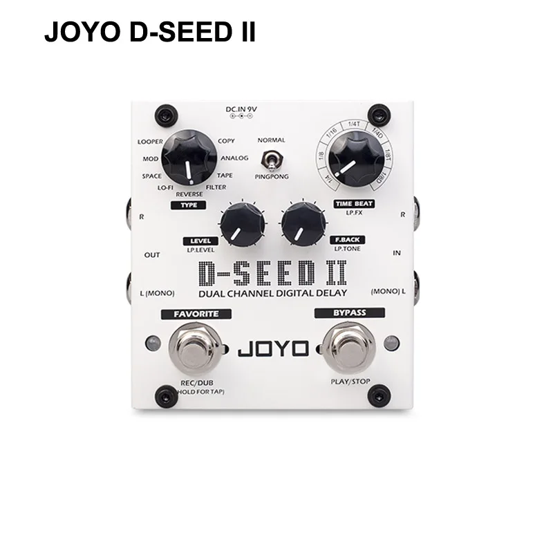 JOYO D SEED гитарные педали с эффектом delay эффекты задержки гитары ra stompbox
