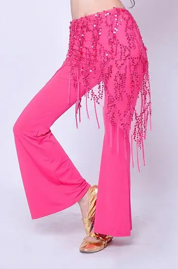 Пояс для танца живота пояс индийского 8 цветов на выбор платок бедрах с блестками