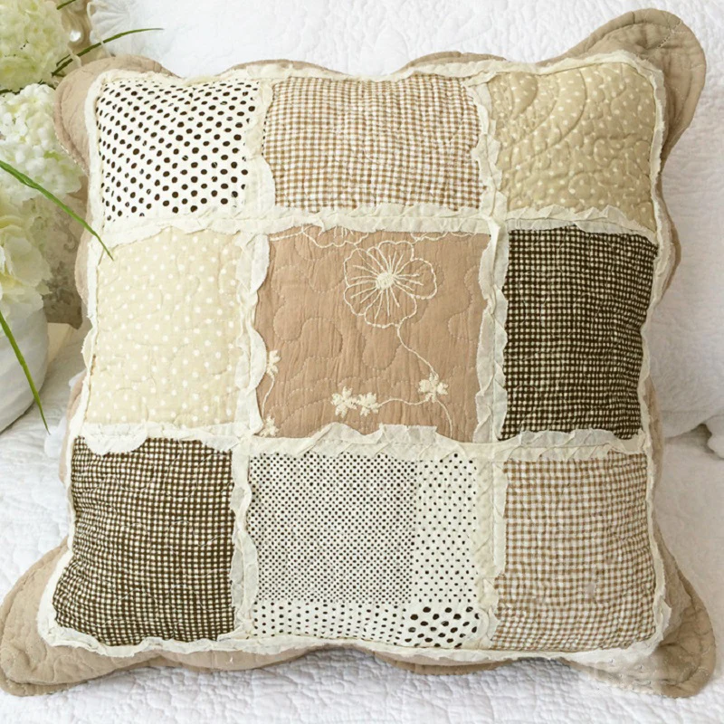CHAUSUB креативная декоративная подушка 1 шт моющаяся хлопковая стеганая Подушка Автомобильная подушка для дивана+ размер сердечника 45*45 см