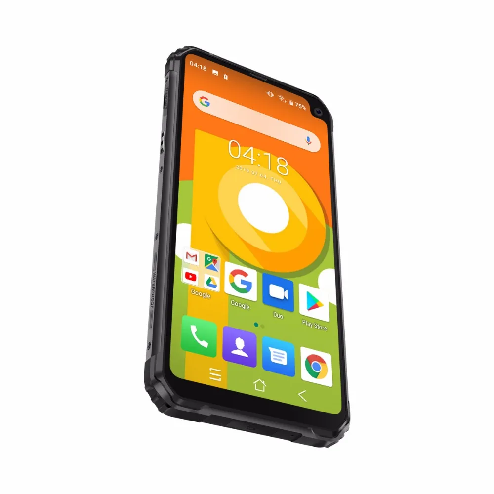 Blackview BV6100 IP68 водонепроницаемый мобильный телефон 3 ГБ+ 16 ГБ Android 9,0 открытый мобильный телефон 6,8" экран 5580 мАч прочный смартфон NFC