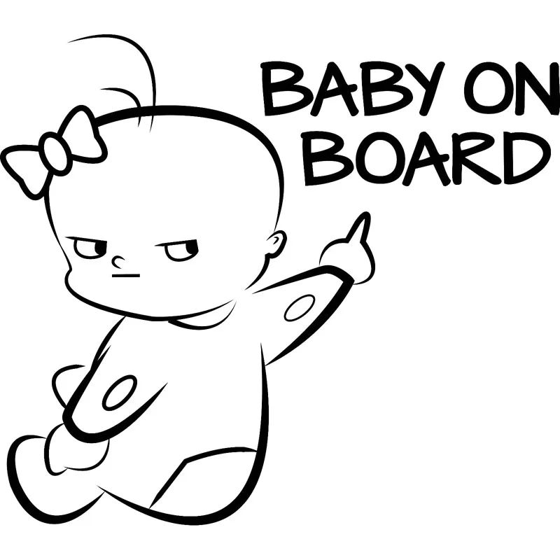 

16, 5 х14, 4 см, Виниловая наклейка для автомобиля с надписью «BABY ON BOARD»
