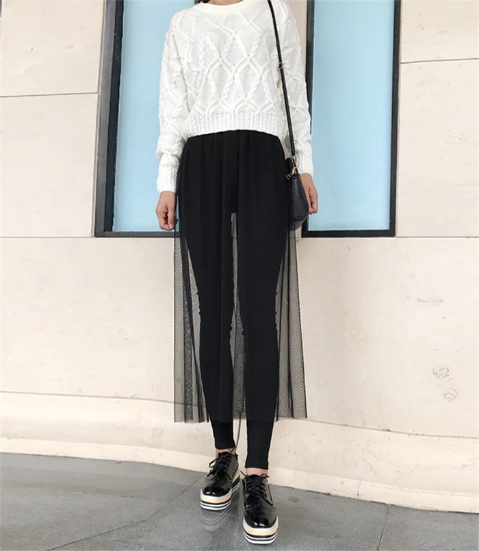 Женская длинная юбка в стиле бохо летняя винтажная прозрачная фатиновая