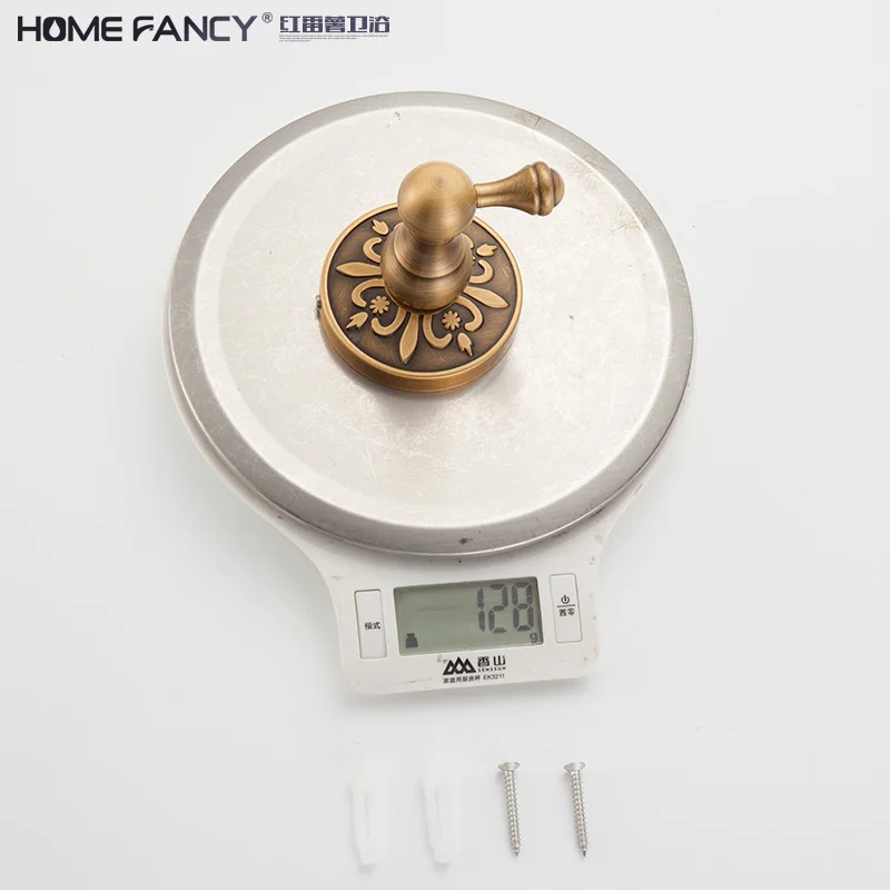 

Antique Carved Robe Hook Bathrorom Hardware Accessories Household Coat Hook Hanging Door Hook Wall Hanging