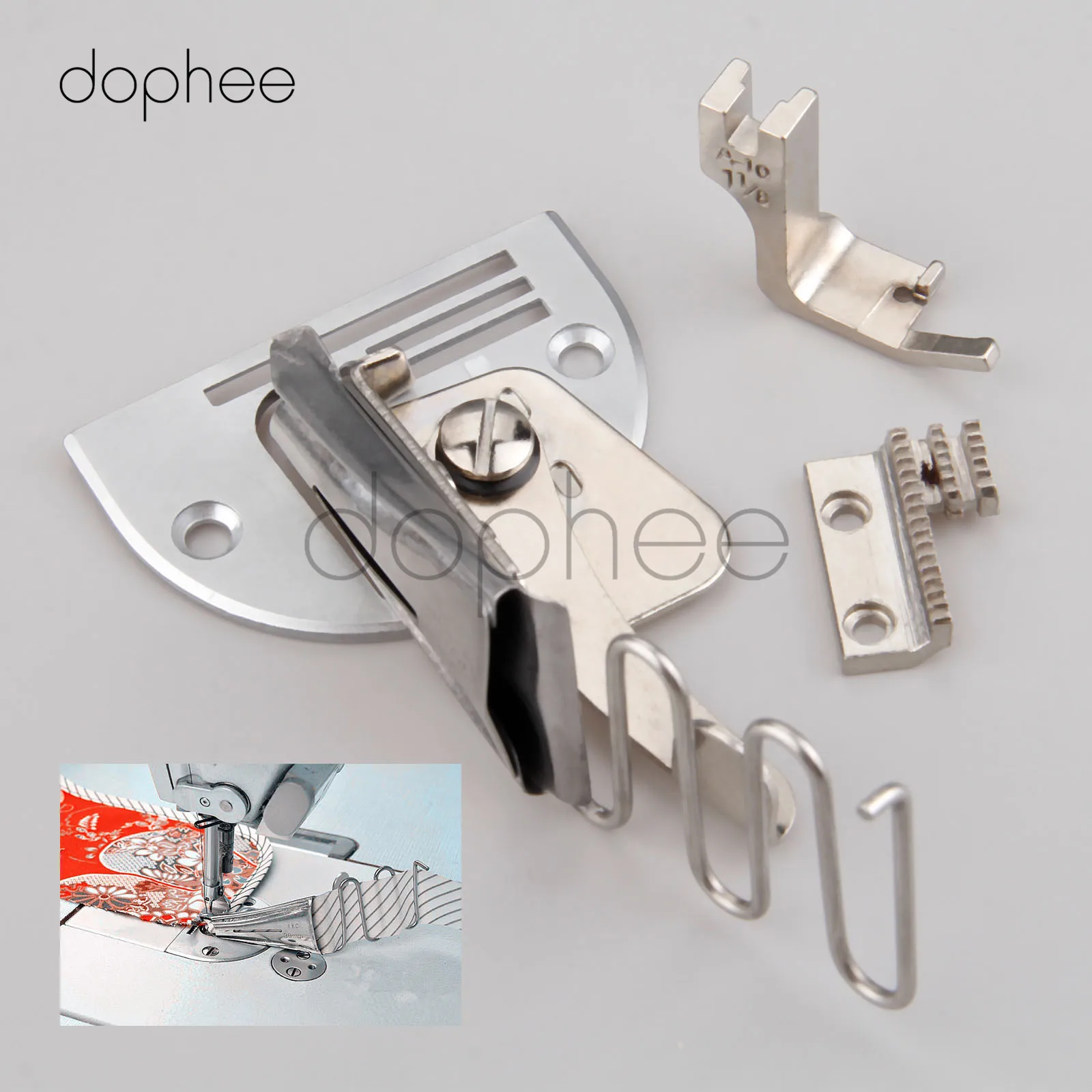 Dophee 1 шт. A10 30 мм Подшивка с прямоугольным смещением для швейной машины швейный