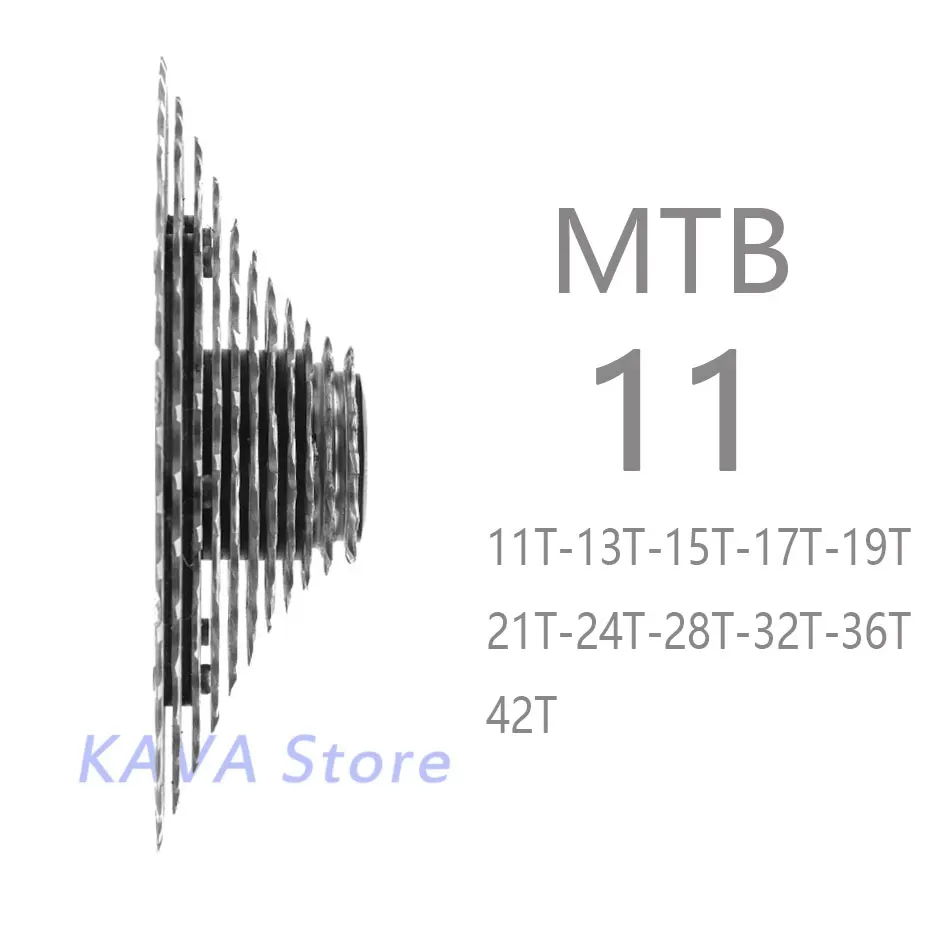 Кассета для горного велосипеда SUNSHINE MTB 11 скоростей маховик 40T 42T подходит