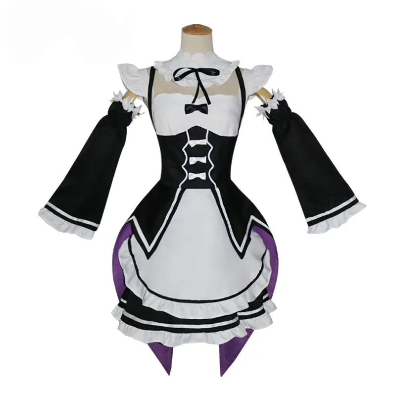 ОЗУ/Рем Косплей Re:zero Kara Hajimeru Isekai Seikatsu Re Life In a Different World Kawaii Sister костюм горничной