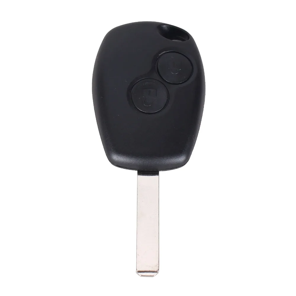 DANDKEY 2 чехол для ключей с кнопками Renault Duster Modus Clio 3 Twingo DACIA Logan Sandero Fob ЗАМЕНА режущим