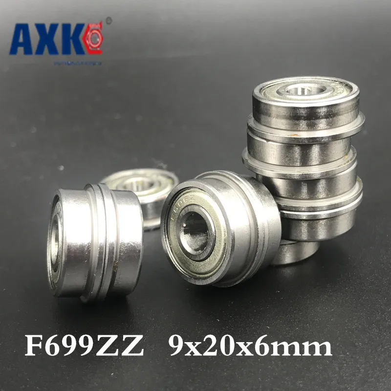 

F699zz Abec-1 (10 шт.) 9x20x6 мм фланцевые шарикоподшипники F619/9zz