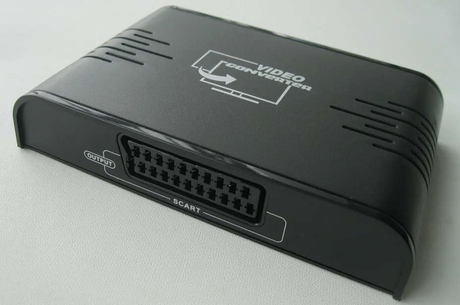 1 шт./лот, LKV382 HDMI конвертер/переходник в Scart, HDMI вход и Scart выход, композитный AV адаптер для Blu-Ray DVD STB небо ТВ