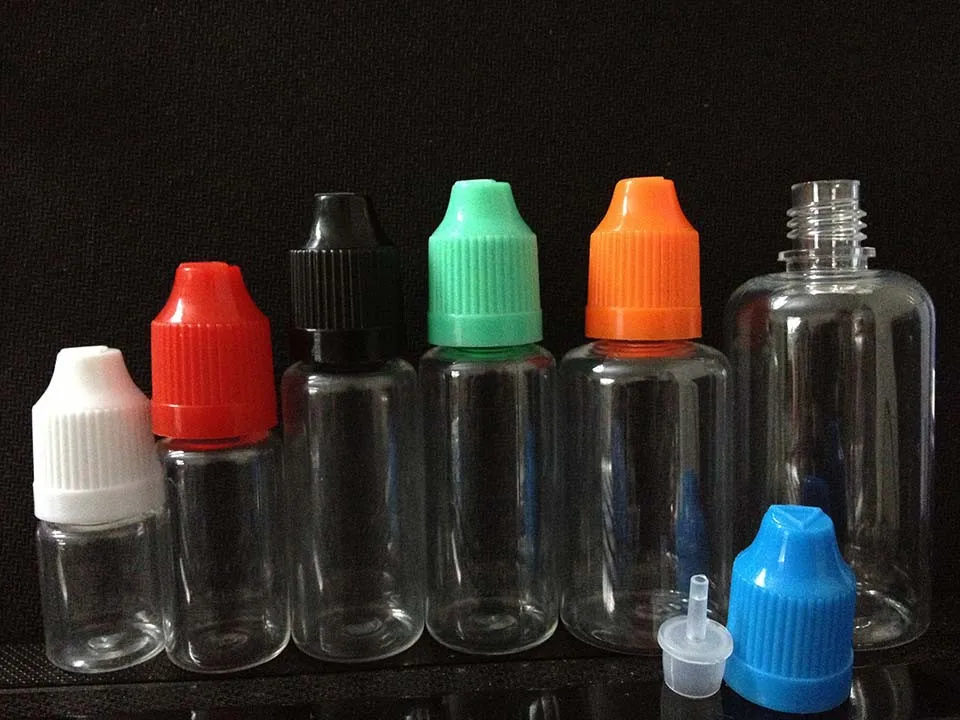 50ml PET Empty Plastic Dropper Bottle for e liquid With Childproof Cap&amp Tip LDPE Transparent 50pcs | Красота и здоровье