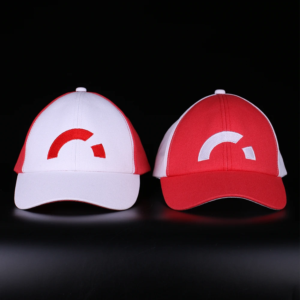 Аниме косплей карманные монстры костюмы кепки с покемонами бейсбол Ash Кетчум