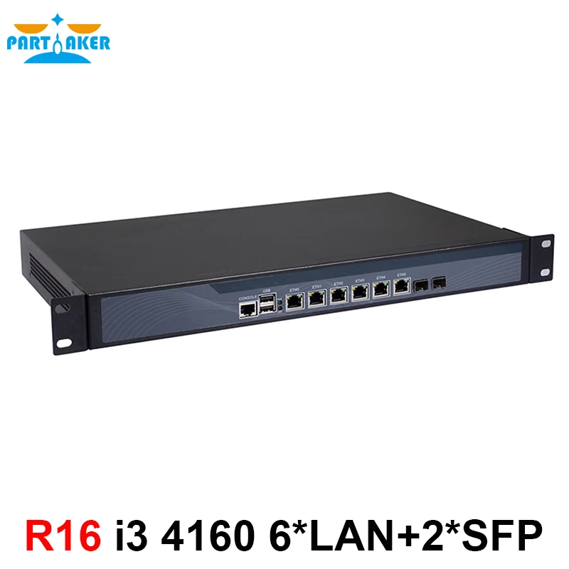 Набор микросхем Intel Z87 Express 6 процессор 82574L Gigabit Ethernet 2 оптический i3 4160 брандмауэр