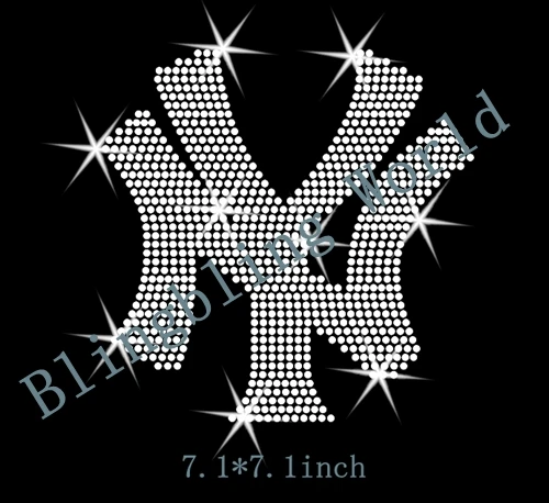 Бесплатная доставка в Нью Йорк знак горячей фиксации Термотрансферная