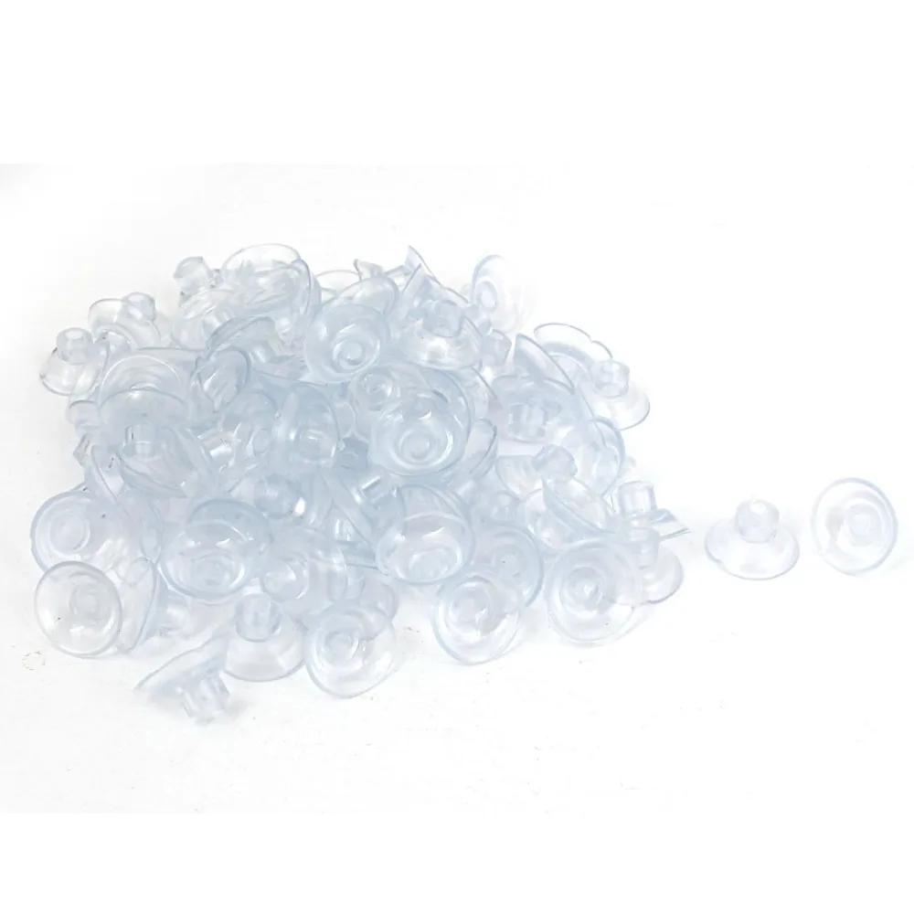 

Uxcell 14mm Diameter x 5mm Thickness Glass Transparent Rubber Sucker Cups Clear 100pcs Hot Sale