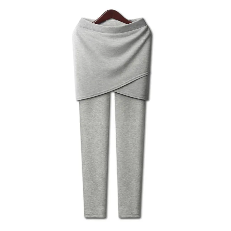 

2022 Autumn and winter Warm Pencil Pants Casual Women Thicken Cotton Skirt Pants High Elastic Comfort Insole Free Shipping