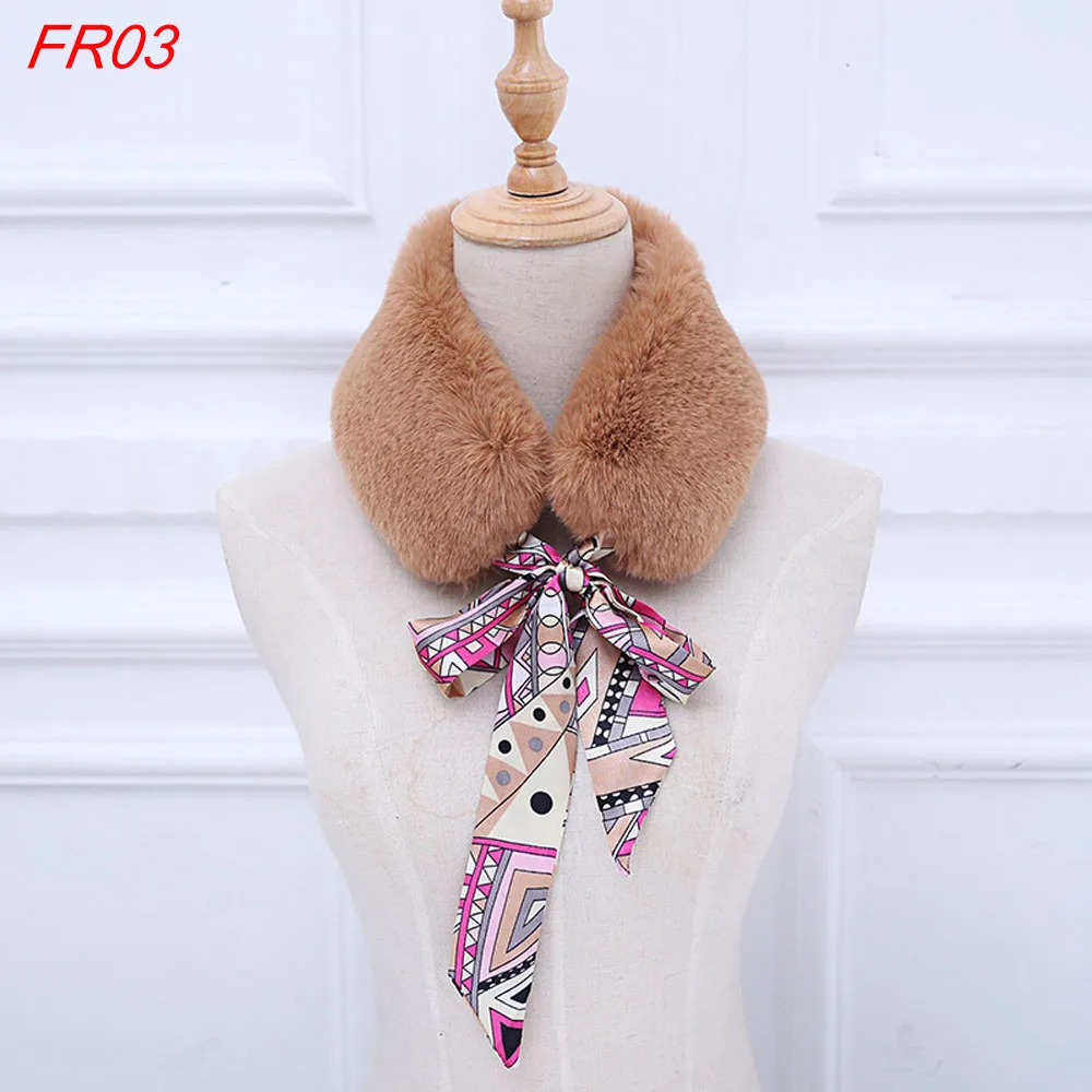 2018 новый модный и красивый женский шарф из искусственного меха кролика рекс с