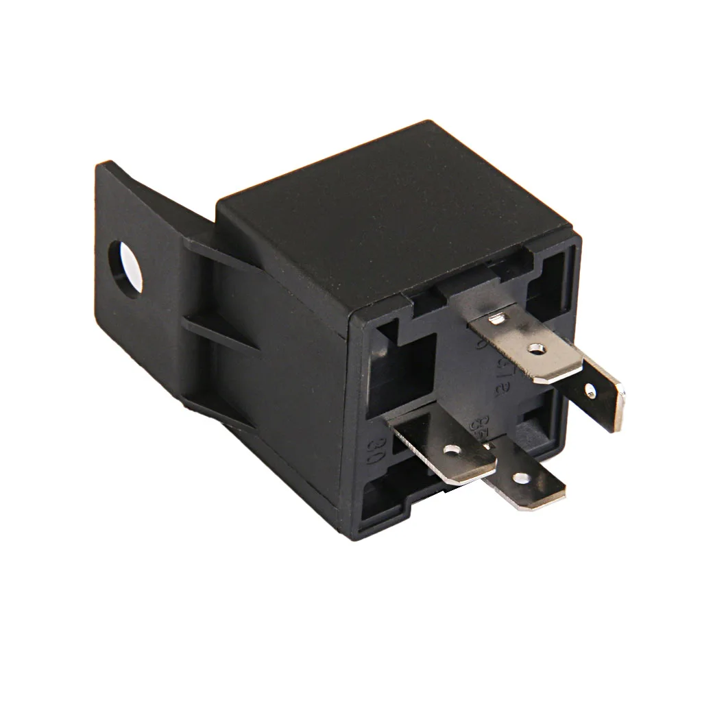 Автомобильное реле 4 Pin SPST контактное устройство Быстроразъемное 40 Amp 12V DC