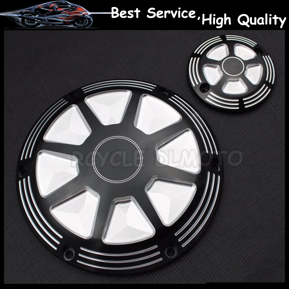 TMC-004-BK-BK ЧПУ Дерби синхронизации таймер Чехлы для мангала Harley Sportster 883 1200 XL |