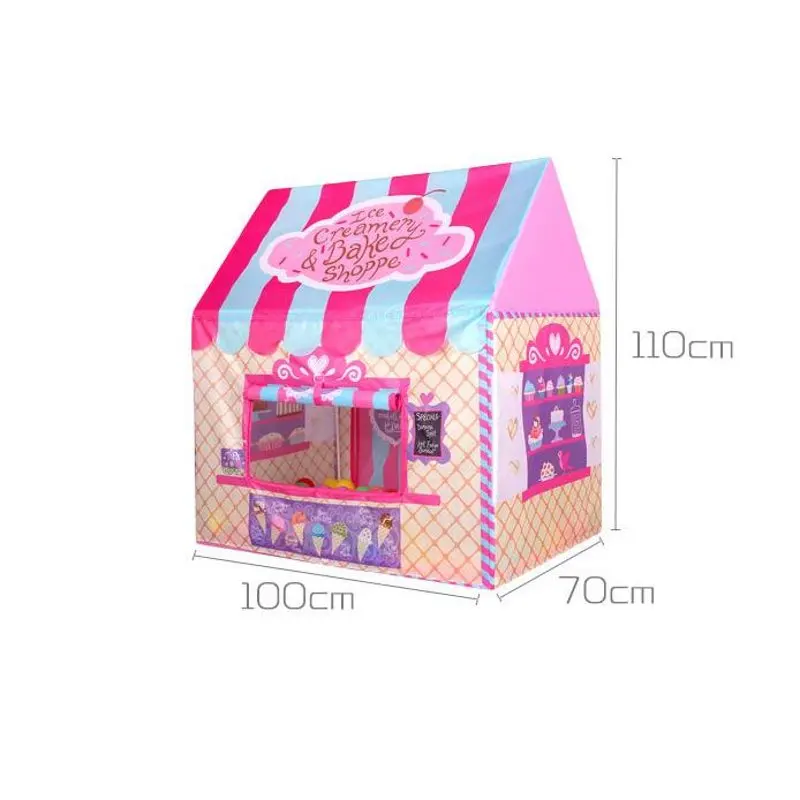 Новое поступление 2 цвета домик для девочек на открытом воздухе и в помещении